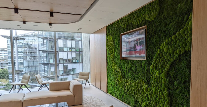 Office Moss Wall Lancashire